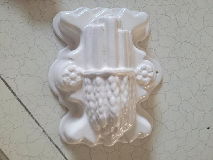 Oude aardewerk puddingvorm, Huis en Inrichting, Keuken | Keukenbenodigdheden, Zo goed als nieuw, Ophalen of Verzenden