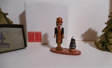 Oud Duits rookmannetje miniatuur pop speelgoed winkel kerst beschikbaar voor biedingen