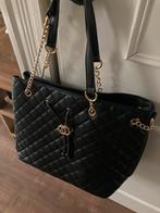 Nieuwe zwarte dames hand/schoudertas €15,-, Ophalen of Verzenden, Nieuw, Zwart, Handtas