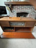 Vintage Philips Radio Meubel - Werkend!, Antiek en Kunst, Antiek | Tv's en Audio, Ophalen
