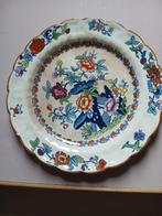 Antiek Wedgwood Bord met Bloemmotief, Ophalen of Verzenden