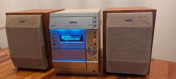 Vintage stereoset Philips jaren 90 MC50-22 beschikbaar voor biedingen