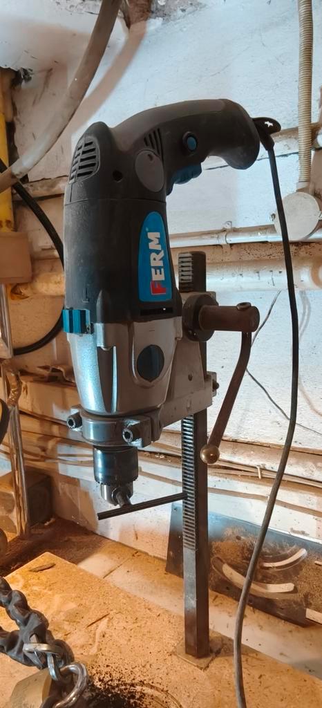 Craftsman Afkortzaag, : FERM Klopboormachine,, Doe-het-zelf en Verbouw, Gereedschap | Boormachines, Gebruikt, Boormachine, 600 watt of meer