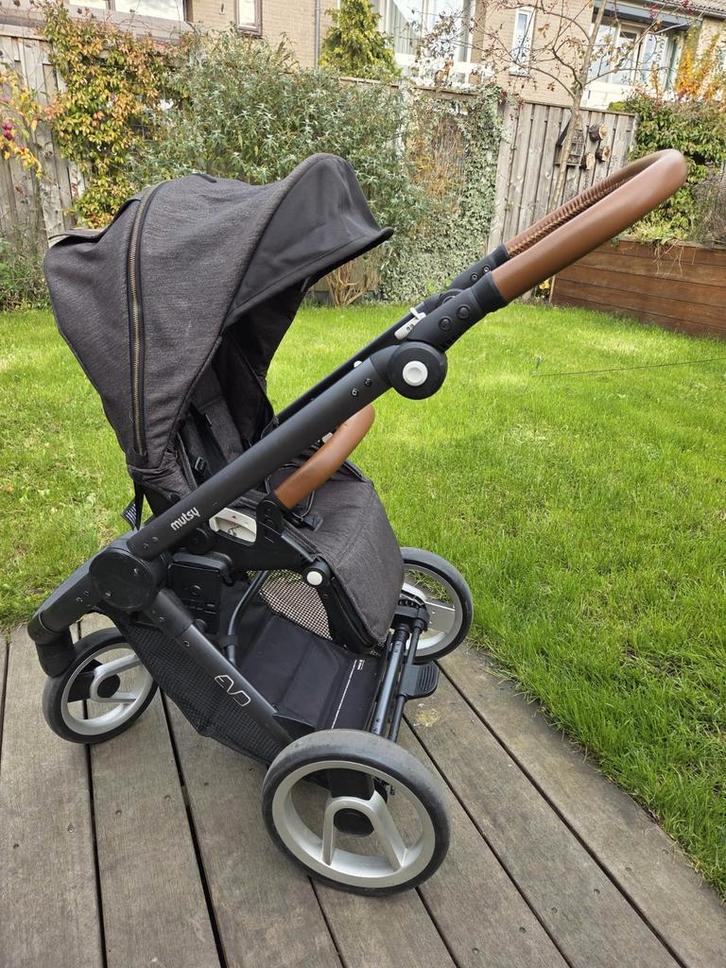 Kinderwagen Mutsy Evo Denim, Kinderen en Baby's, Buggy's, Zo goed als nieuw, Ophalen