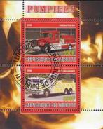 Brandweer - Djibouti 2008 - Gestempeld b, Verzenden, Gestempeld, Auto's