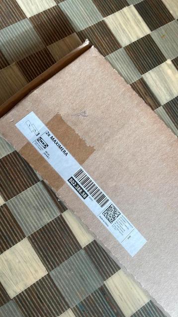 2x Maximera glaspaneeltjes voor zijkant lade 60x11,5 cm - afbeelding 1