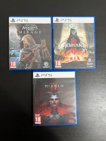 3 ps5 games beschikbaar voor biedingen
