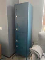 IKEA IDÅSEN kast petrol blauw – metalen opbergkast als nieuw, Huis en Inrichting, Kasten | Lockerkasten, Ophalen, Zo goed als nieuw