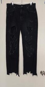 Zwarte spijkerbroek, Bershka , maat 38, Zwart, Zo goed als nieuw, W30 - W32 (confectie 38/40), Bershka