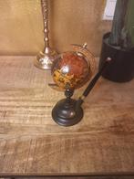 Leuke antieke  Italiaanse globe vintage wereldbol pen houder, Ophalen of Verzenden, Zo goed als nieuw