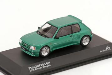 AANBIEDING! Peugeot 205 GTI Dimma, 1/43, Solido beschikbaar voor biedingen