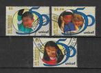 St. Vincent en de Grenadines Michel 3558-3560 gest. UNICEF, Ophalen of Verzenden, Gestempeld, Midden-Amerika