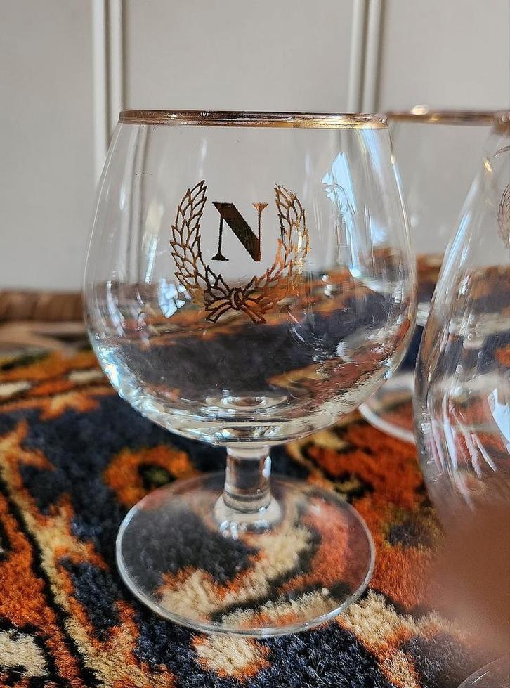 4 Luminarc Napoleon cognac glas, Verzamelen, Glas en Borrelglaasjes, Gebruikt, Overige typen, Ophalen of Verzenden