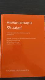 Meerkeuzevragen SV-totaal – schoonheidsverzorging, Boeken, Ophalen of Verzenden, Zo goed als nieuw, Natuurwetenschap