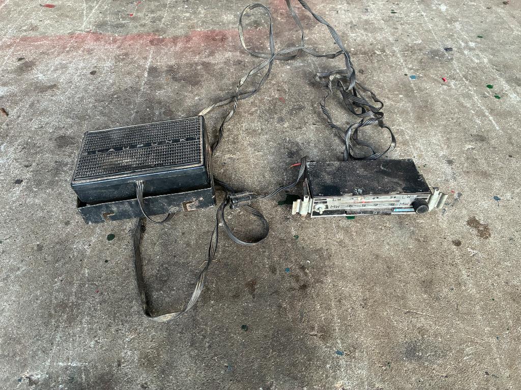 Antieke autoradio, Ophalen of Verzenden, Gebruikt