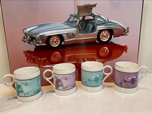 Mercedes Benz ‘mugs’ van Wedgwood ca 1990, Huis en Inrichting, Keuken | Servies, Nieuw, Kop(pen) en/of Schotel(s), Wedgwood, Porselein