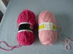 2 bollen roze meerkleurig breigaren , Nieuw, Hobby en Vrije tijd, Breien en Haken, Ophalen of Verzenden, Nieuw, Breien of Haken