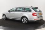 Skoda Octavia 1.6 TDI Greenline | Navigatie | Half-leder | C, Origineel Nederlands, Te koop, Zilver of Grijs, 5 stoelen