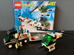 Lego system 6328 Politie helikopter en oplegger zgan & doos, Ophalen of Verzenden, Zo goed als nieuw, Complete set, Lego