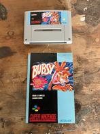 SNES game Bubsy, Spelcomputers en Games, Games | Nintendo Super NES, Avontuur en Actie, 1 speler, Ophalen of Verzenden, Zo goed als nieuw