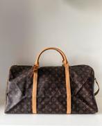 Louis vuitton keepall 55, Ophalen of Verzenden, Zo goed als nieuw, Bruin, Handtas