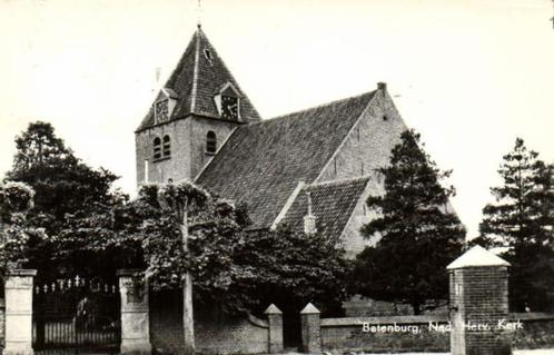 Batenburg, Ned. Herv. Kerk - 1971 gelopen, Verzamelen, Ansichtkaarten | Nederland, Gelopen, Overijssel, 1960 tot 1980, Ophalen of Verzenden