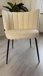 4 eetkamerstoelen met armleuning optioneel met ronde tafel, Ophalen, Zo goed als nieuw, Stof, Vier