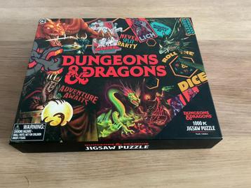 Dungeons&Dragons Puzzel - 1000 Stukjes - Nieuw! beschikbaar voor biedingen