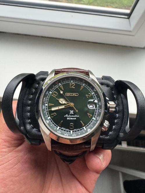 Seiko Alpinist Prospex, Sieraden, Tassen en Uiterlijk, Horloges | Heren, Zo goed als nieuw, Polshorloge, Seiko, Staal, Leer, Ophalen