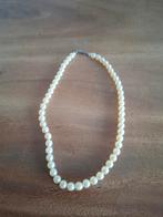 Vintage parelmoer ketting, 45 cm, Sieraden, Tassen en Uiterlijk, Antieke sieraden, Ophalen of Verzenden, Overige materialen, Ketting