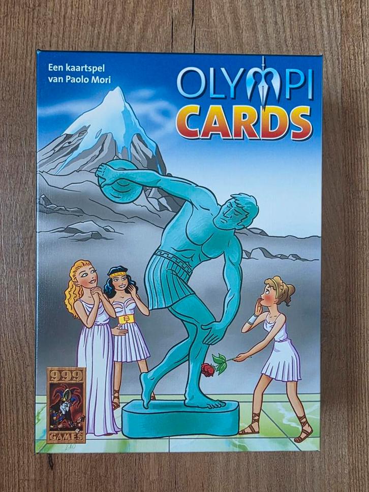 Olympische Spelen Kaartspel - 999 Games, Hobby en Vrije tijd, Gezelschapsspellen | Kaartspellen, Zo goed als nieuw, Ophalen of Verzenden