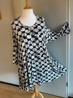 Peet: zwart offwhite Thombiq A-lijn tuniek tot maat 50/52, Thombiq, Ophalen of Verzenden, Zo goed als nieuw, Blouse of Tuniek