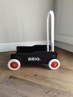 Originele Brio Loopwagen Zwart, Ophalen, Gebruikt, Duw- of Trekspeelgoed