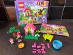 3934 lego friends Mia’s puppy house, compleet met doos, Ophalen of Verzenden, Zo goed als nieuw, Lego