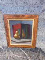 * Ingelijst schilderwerk "Confessie" (Cor Jacobi), Antiek en Kunst, Ophalen of Verzenden