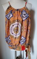 TRENDY oranje top met print mt. M, Maat 38/40 (M), Nieuw, Oranje, Ophalen of Verzenden