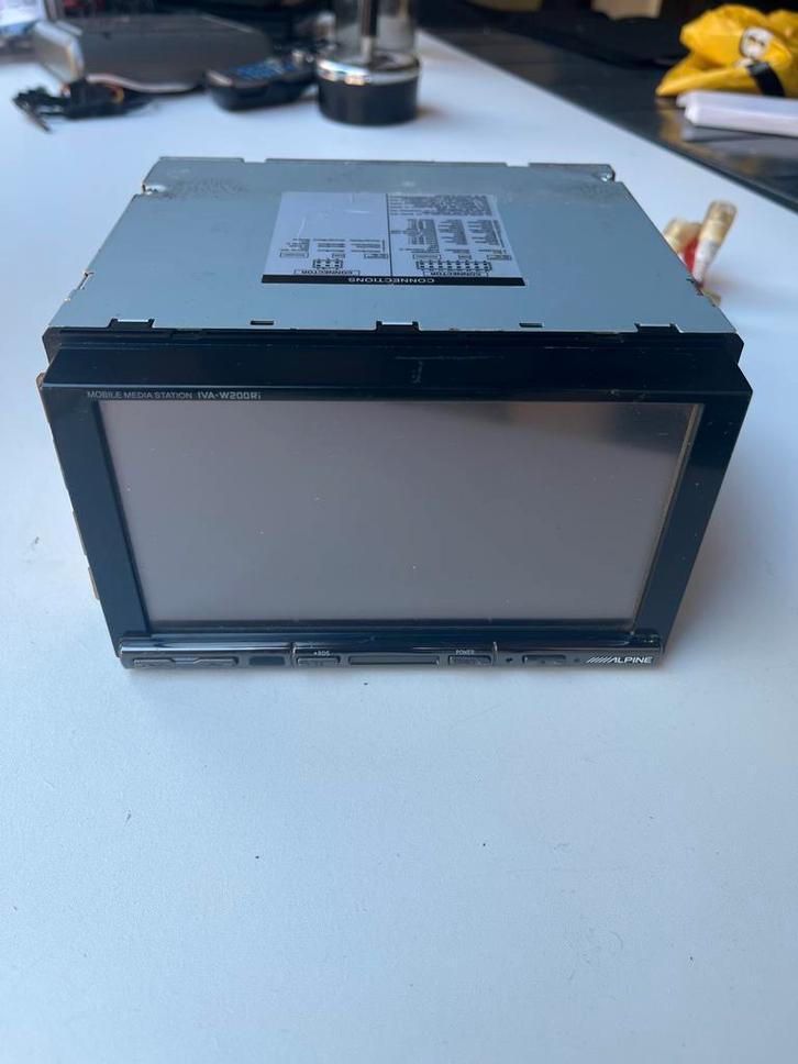 Alpine IVA-W205R Autoradio met Afstandsbediening, Auto diversen, Autoradio's, Zo goed als nieuw, Ophalen