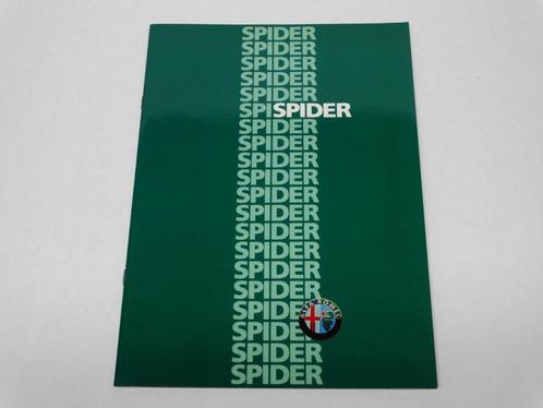 Alfa Romeo Spider 2.0 QV Quadrifoglio Verde brochure folder, Boeken, Auto's | Folders en Tijdschriften, Zo goed als nieuw, Alfa Romeo