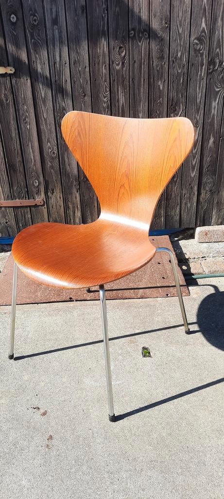 butterfly vlinderstoel Fritz Hansen FH denmark 1967, Huis en Inrichting, Stoelen, Gebruikt, Eén, Hout, Metaal, Ophalen