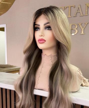 Front lace wig pruik haarwerk haarstuk weave extensions beschikbaar voor biedingen