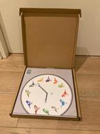 Wandklok merk KooKoo (12 vogelgeluiden) Ultraflat, Ophalen of Verzenden, Zo goed als nieuw, Analoog, Wandklok