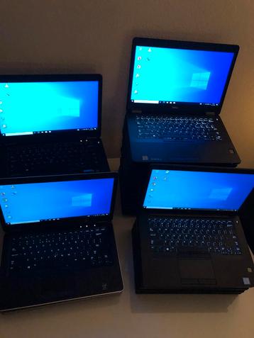Partij 33x DELL 14” Laptops Core i5 7440 7450 7470 7480 beschikbaar voor biedingen