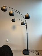 Moderne booglamp met 5 verstelbare lampen, Ophalen, Gebruikt, Metaal, 150 tot 200 cm