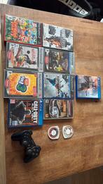 Meerdere spelletjes ps4, ps2, psp, PC, Ophalen, Zwart, Met 1 controller, Slim