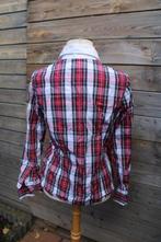 Blouse rood ruit Purdey mt 38  Vaste prijs OPRUIMING, Maat 38/40 (M), Ophalen of Verzenden, Purdey, Gedragen