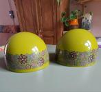 Vintage lamp hanglamp emaile Fog&Murop deens, Huis en Inrichting, Lampen | Lampenkappen, Ophalen of Verzenden, Zo goed als nieuw