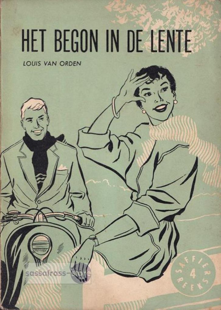 Louis van Orden ~ Het begon in de lente, Boeken, Romans, Zo goed als nieuw, Ophalen of Verzenden