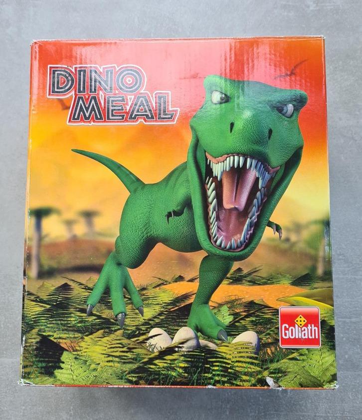 Dino Meal gezelschapsspel, Hobby en Vrije tijd, Gezelschapsspellen | Bordspellen, Gebruikt, Een of twee spelers, Drie of vier spelers