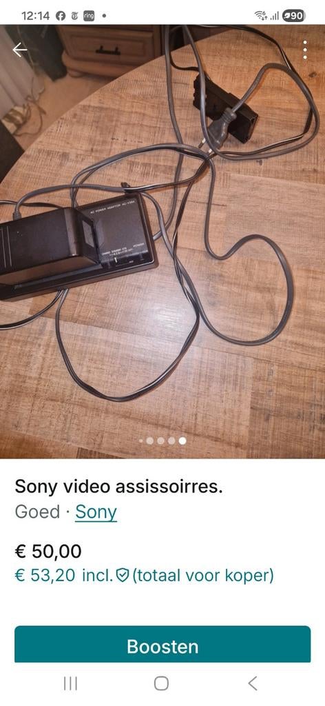 Sony Hi8 Accessoires: Lenzen, Accu's, Lader & Tas, Audio, Tv en Foto, Videocamera's Analoog, Camera, Hi 8, Ophalen of Verzenden