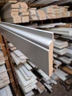 16x120mm plint 240cm lang ral9010 gegrond sier plint, Ophalen, ., Nieuw, Mdf